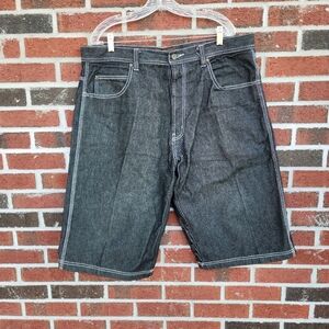 Risk Jeans Co. Men’s Dark Wash Denim Shorts Size 38